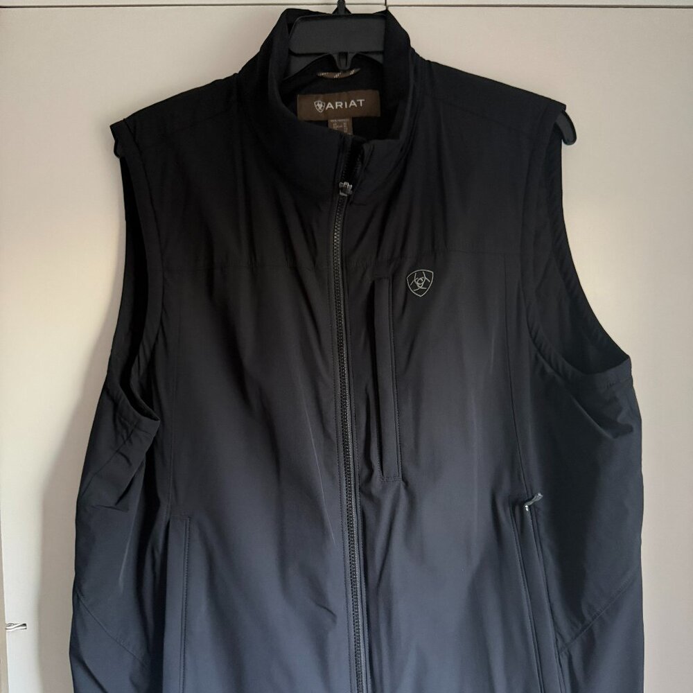 Ariat Pioneer StretchShell Vest, Black, XL, Like New (Worn Once)